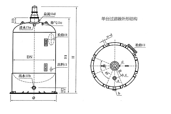 LDL-XWQ高效纖維球過(guò)濾器 LDL-XWQ高效纖維球過(guò)濾器